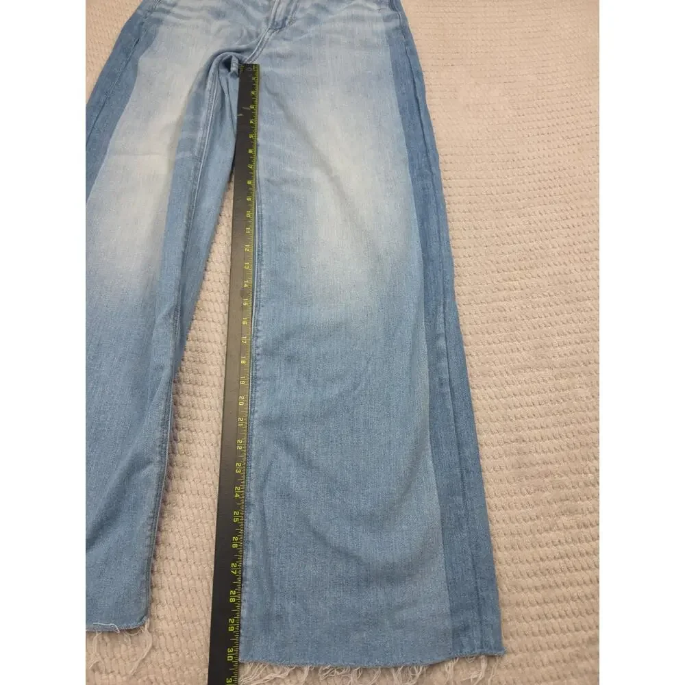American Eagle Jeans Womens 2 Super High Rise Baggy Wide Leg - Picture 2 of 10
